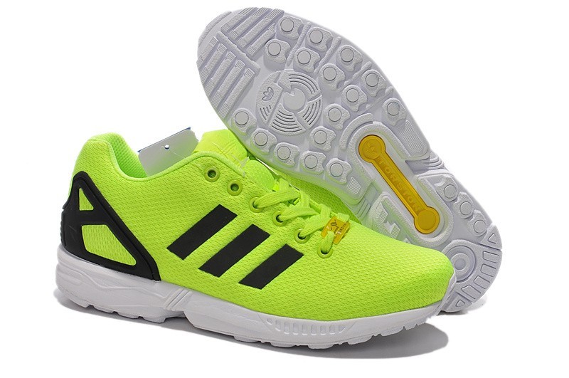 adidas zx flux jaune fluo femme pas cher